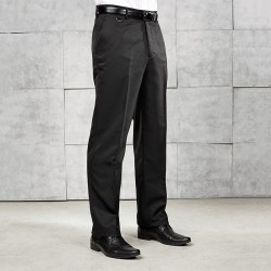 Plain Hospitality Trousers Flat Fronted Premier 215 GSM